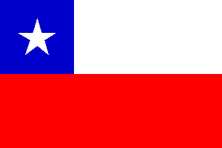 Nacionalais karogs, Čīle
