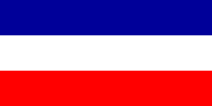 Nacionalais karogs, Serbija