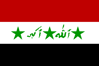 Nacionalais karogs, Irāka