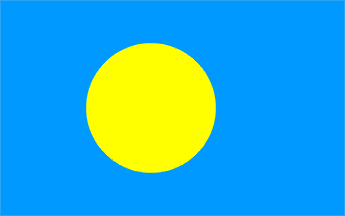 Nacionalais karogs, Palau