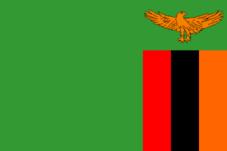 Nacionalais karogs, Zambija