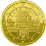 50 cents (other side, country Austria) 0.5