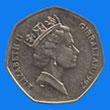50 pence (other side) 0.5