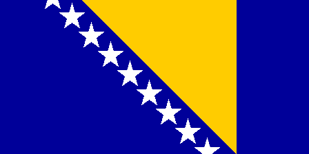 Nacionalais karogs, Bosnija un Hercegovina