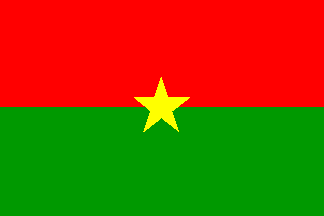 Nacionalais karogs, Burkinafaso
