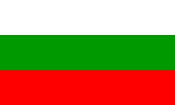 Nacionalais karogs, Bulgārija