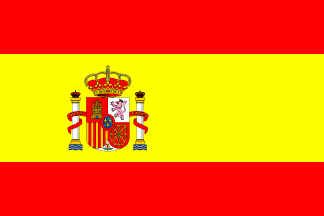 Nacionalais karogs, Spānija