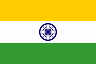 Nacionalais karogs, Indija