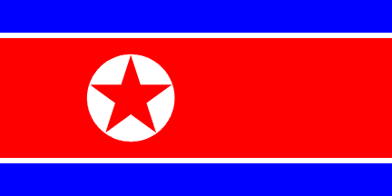 Nacionalais karogs, Ziemeļkoreja