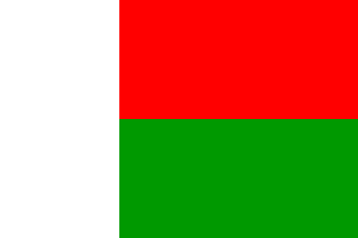 Nacionalais karogs, Madagaskara