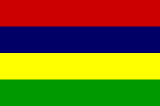 Nacionalais karogs, Maurīcija