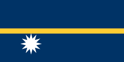 Nacionalais karogs, Nauru