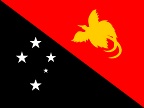 Nacionalais karogs, Papua-Jaungvineja