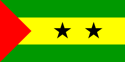 Nacionalais karogs, Santome un Prinsipi