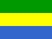 Nacionalais karogs, Gabona