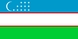 Nacionalais karogs, Uzbekistāna