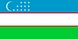 Nacionalais karogs, Uzbekistāna